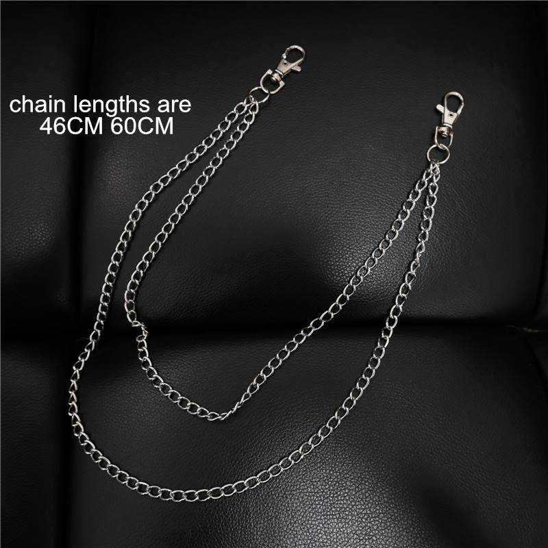 versatile Metal chain punk bag chain Decoration single shoulder slant across bag Pendant DIY Accessories