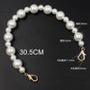 versatile Pearl chain Decoration single shoulder slant across bag Pendant DIY Underarm bag accessories handbag chain