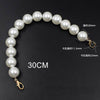 versatile Pearl chain Decoration single shoulder slant across bag Pendant DIY Underarm bag accessories handbag chain