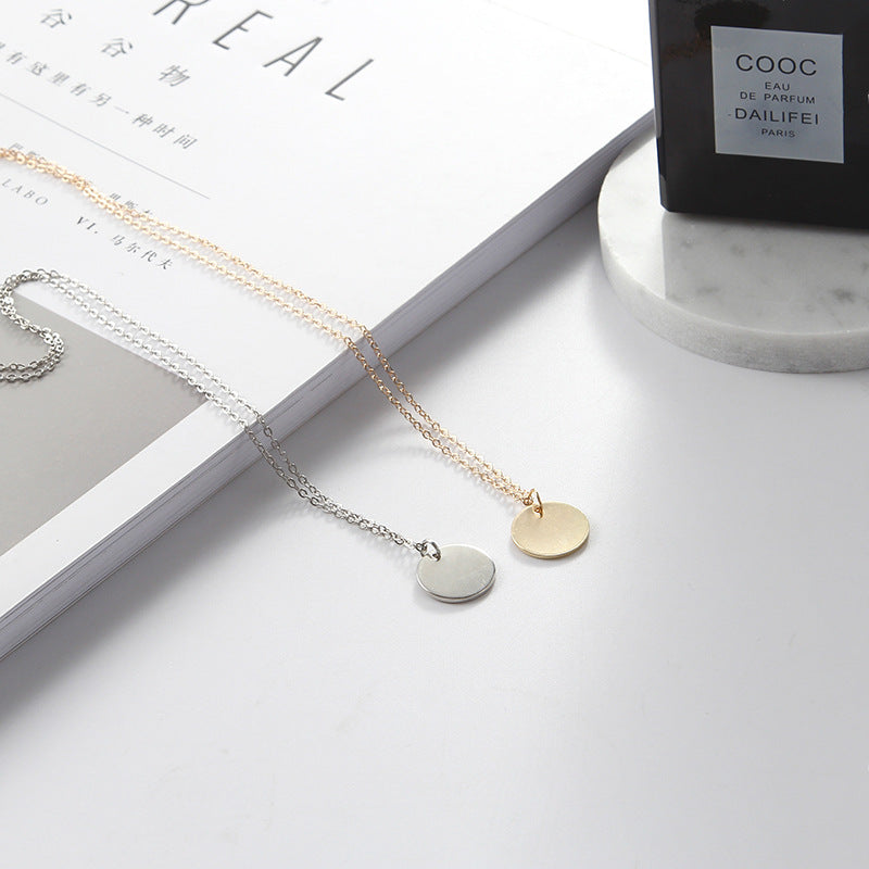 Fashion women decorative fine chain necklace all-match female temperament clavicle pendant necklace