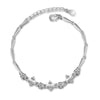 Fashionable Simple Round Luxury Elegant 925 Sterling Silver Bracelet