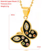Fashionable and simple hot-selling butterfly pendant gift for girlfriends couples