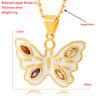 Fashionable and simple hot-selling butterfly pendant gift for girlfriends couples