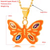 Fashionable and simple hot-selling butterfly pendant gift for girlfriends couples