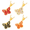 Fashionable and simple hot-selling butterfly pendant gift for girlfriends couples