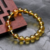 Fashionable natural crystal crystal bracelet lovers romantic 12 mm Golden Crystal