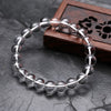 Fashionable natural white crystal bracelet lovers Serra 14 mm female white crystal
