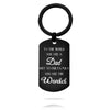 Fathers  Day  Birthday Keychain Gifts For Dad  Customize Name Or Logo 22*39mm