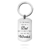 Fathers  Day  Birthday Keychain Gifts For Dad  Customize Name Or Logo 22*39mm