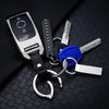 Fathers Day Gift  Leather Keychain For Car 202241*72mm