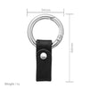 Fathers Day Gift  Leather Keychain For Car 202241*72mm