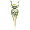 Felix Felicis Magical Potion Necklace Liquid Luck Bottle Vingtage Antique Bronze Silver Color Pendant Movie Jewelry