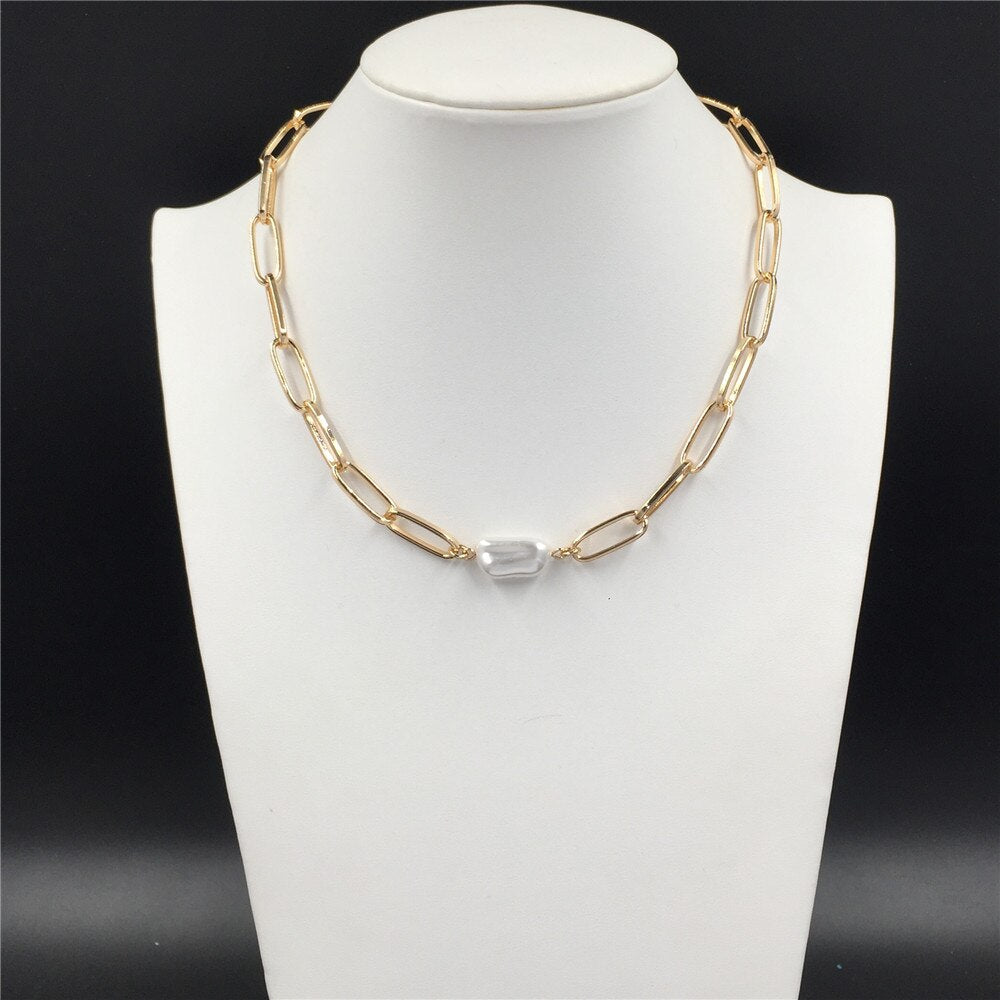 Feminist Gold Color Plating Clear Stone Paving Large Circle Pendant Special Chain Necklace For Women Girl Lady Gift Gorgeous