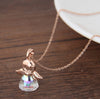 Fine Jewelry Luxury European Brand Guardian Angel Guardian Angel Crystal from Swarovski For Woman Name Necklace Charm
