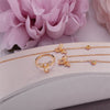 Fine Jewelry Sets For Women Solid 925 Silver Natural Bee Citrine Gemstone Bracelets Ring Necklace Pendants Jewelen CCV027-1