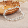 Fine Pretty lovely Hollow ball Chain 925 sterling Silver Bracelet for Women Wedding Party Couple gifts Jewelry