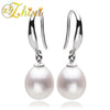 Fine pearl jewelry Pearl Earrings natural pearl drop earrings pearl earrings for women E1052
