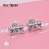 Genuine 925 Sterling Silver Earrings For Women Jewelry Christmas Gift 100% Fine Jewelry