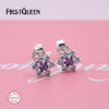 Genuine 925 Sterling Silver Earrings For Women Jewelry Christmas Gift 100% Fine Jewelry