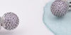 Solid 925 Sterling Silver Open Bangle, Clear CZ Bracelet Fit 4.3mm Charms Beads For Jewelry Making Fine Jewelry