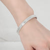 Fish Tail Silver Colour Bangle Retro Women's Hand Bracelets Trendy Woman Jewelry 2022 Christmas Offers With  GaaBou