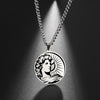Fishhook Greek Mythology APOLLO Necklace God King Of Sun Hope Supernatural Gold Color Stainless Steel Gift For Man Woman Jewelry