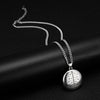 Fishhook Ogou Feray Voodoo Loa Veve Pendant Necklaces Vodoun Lwa Talisman for Victory Jewelry Hoodoo Amulet Jewelry for Men