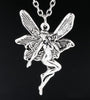 Five-pointed star Cross Fairy dumbbel Hidden button Brass Knuckle Dusters-Charm Statement Sweater Chain Necklace Pendant jewelry