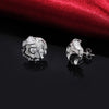 Flower Small Stud Earrings For Women Korean Piercing Earrings 2022 Trend Jewelry Christmas  GaaBou