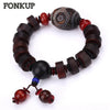 Red Agate Bracelets Trendy Men Geometric Accessories Male Hologram Wristband Cylinder Woven Ornament Diy Jewelry Findings