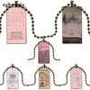 For Girls The Grand Budapest Hotel Design Vintage Glass Women Rectangle Necklace Pendants