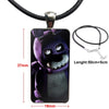 For Men Women Sfm Fnaf Animatronics Black Necklace Long Chain With Rectangle Necklace Jewelry