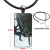 For Women Men Fast And Furious Necklace Long Chain With Rectangle Necklace Jewelry
