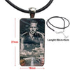 For Women Men Fast And Furious Necklace Long Chain With Rectangle Necklace Jewelry