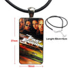 For Women Men Fast And Furious Necklace Long Chain With Rectangle Necklace Jewelry