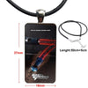 For Women Men Fast And Furious Necklace Long Chain With Rectangle Necklace Jewelry