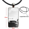 For Women Men Fast And Furious Necklace Long Chain With Rectangle Necklace Jewelry