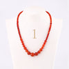 Forkup Aquamarine Necklace Women Blue Bead Choker Female Clavicle Chain Gemstone Jewelry Natural Stone Kolye Vintage Accessories