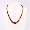 Forkup Aquamarine Necklace Women Blue Bead Choker Female Clavicle Chain Gemstone Jewelry Natural Stone Kolye Vintage Accessories
