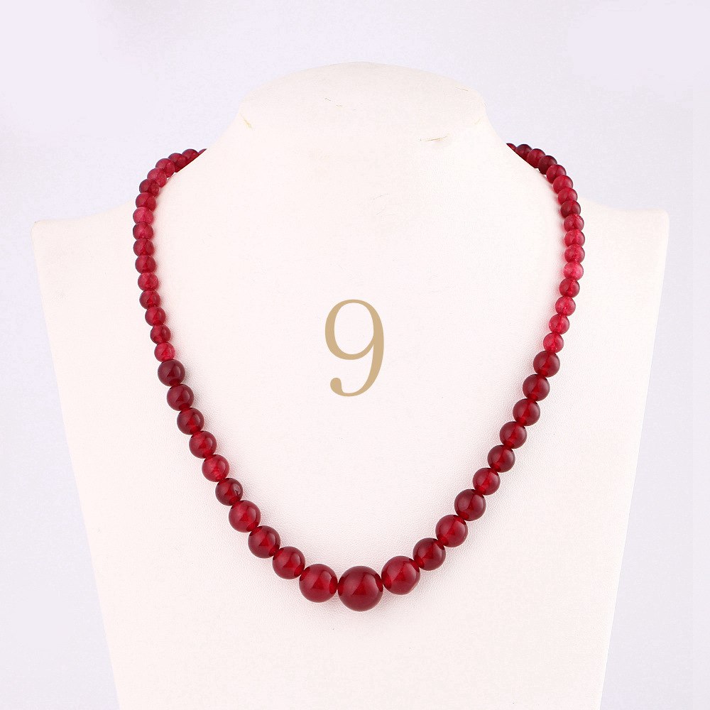 Forkup Aquamarine Necklace Women Blue Bead Choker Female Clavicle Chain Gemstone Jewelry Natural Stone Kolye Vintage Accessories