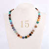 Forkup Green Malachite Necklace Women Choker Love Heart Bead Chain Fashion Femme Jewelry Couple Accessories Valentines D Gift