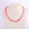 Forkup Green Malachite Necklace Women Choker Love Heart Bead Chain Fashion Femme Jewelry Couple Accessories Valentines D Gift
