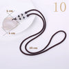Forkup Malachite Necklace Water Drop Pendant Men Long Sweater Chain Bohemia Women Jewelry Natural Stone Bijoux Femme Accessories