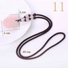 Forkup Malachite Necklace Water Drop Pendant Men Long Sweater Chain Bohemia Women Jewelry Natural Stone Bijoux Femme Accessories