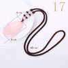 Forkup Malachite Necklace Water Drop Pendant Men Long Sweater Chain Bohemia Women Jewelry Natural Stone Bijoux Femme Accessories