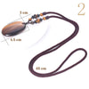 Forkup Malachite Necklace Water Drop Pendant Men Long Sweater Chain Bohemia Women Jewelry Natural Stone Bijoux Femme Accessories