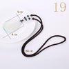 Forkup Natural Agate Necklace Fashion Women Sweater Chain Heart Pendant Jewelry Gemstone Accessories Turquoise Ornaments Stone