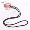 Forkup Opal Necklace Water Drop Pendant Women Long Sweater Chain Statement Jewelry Natural Crystal Accessories Punk Men Ornament
