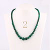 Forkup Purple Chalcedony Necklace Women Short Collares Clavicular Chain Fashion Jewelry Round Bead Chain Accessories Party Reiki