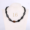 Forkup Red Agate Choker Women Short Necklace Female Clavicle Chain Gemstone Crystal Jewelry Square Bead Accessories Opal Reiki